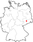 Karte Ostrau, Sachsen